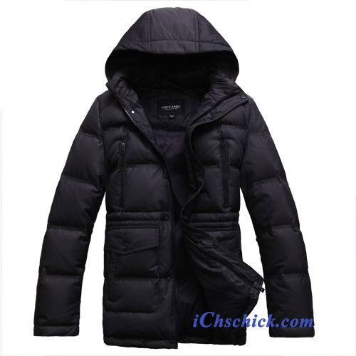 Leichte Daunenjacke Hellgrau, Mode Jacke Herren