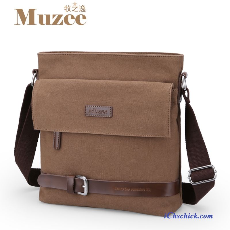 Mode Herren Tasche, Umhängetasche Herren Braun Günstig