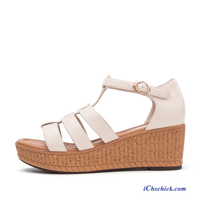 Sandalen Damen Kaufen Orange, Sandalen Damen Flach Leder Günstig