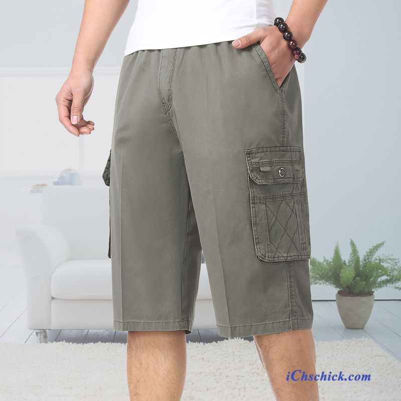 Schlupfkurze Hosen Männer, Chino Hose Herren Slim Fit Günstig