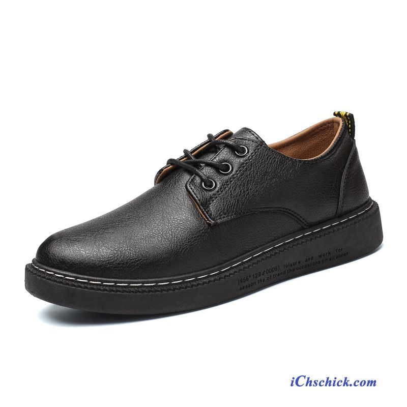 Schuhe Business-schuhe British Teenager Trend Arbeitsschuhe Lederschuhe Schwarz Online