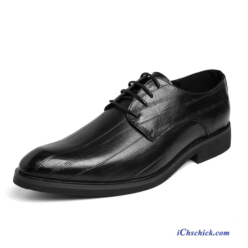 Schuhe Business-schuhe Casual Trend Feder Neue British Schwarz