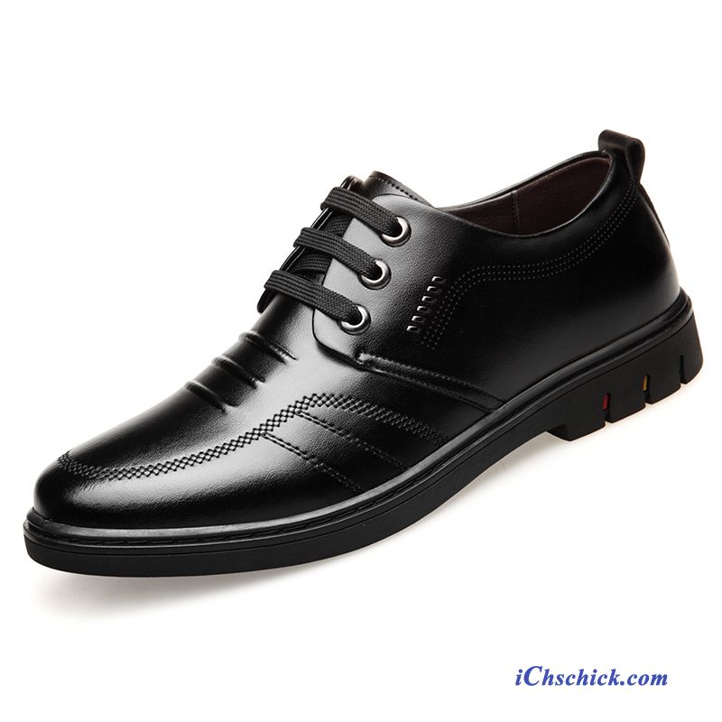 Schuhe Business-schuhe Casual Weiche Sohle Neue British Herbst Schwarz Online