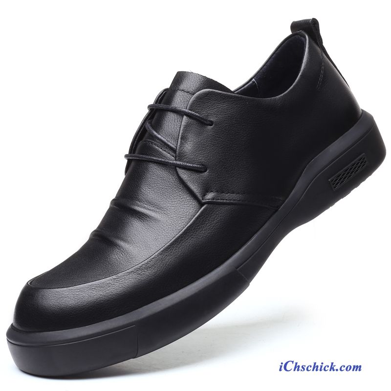 Schuhe Business-schuhe Feder Neue Lederschuhe Hohl Allgleiches Schwarz Billige