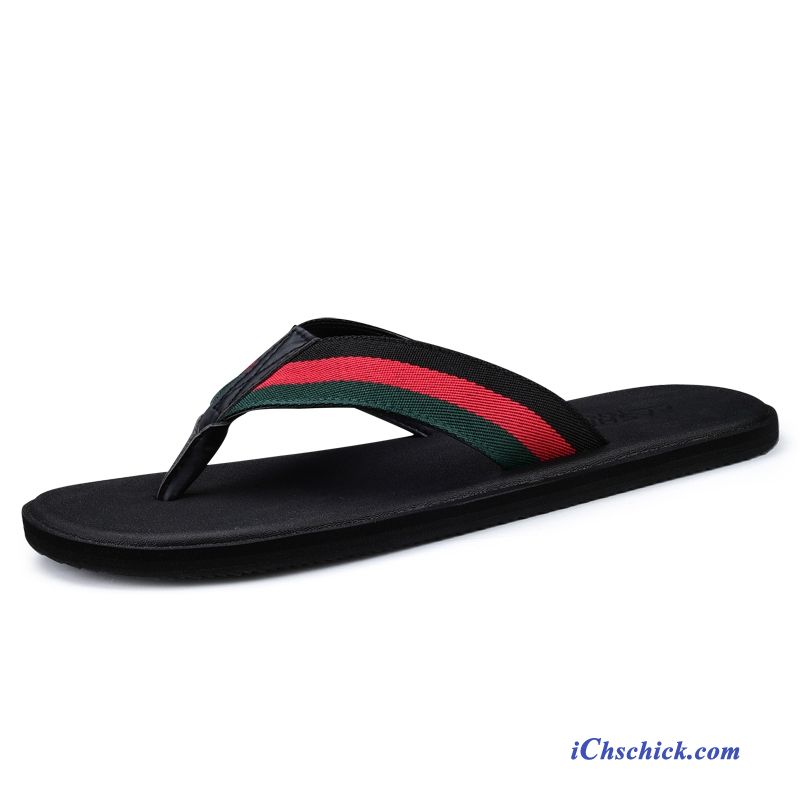 Schuhe Flip Flops Mode Hausschuhe Outwear Persönlichkeit Sandalen Sandfarben Schwarz Verkaufen