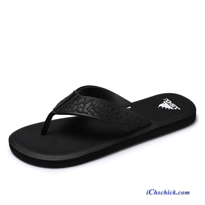 Schuhe Flip Flops Mode Rutschsicher Hausschuhe Sommer Casual Sandfarben Schwarz Kaufen