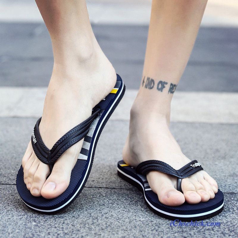 Schuhe Flip Flops Neue Hausschuhe Sommer Draussen Trend Sandfarben Schwarz Kaufen