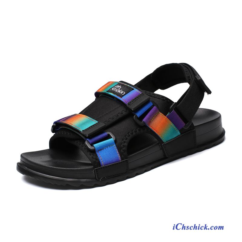 Schuhe Sandalen Hausschuhe Neue Allgleiches Trend Sommer Farbe Sandfarben Kaufen