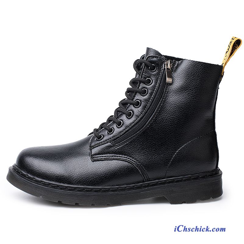 Schuhe Stiefel Echtleder Martin Stiehlt Atmungsaktiv Lovers British Schwarz Kaufen