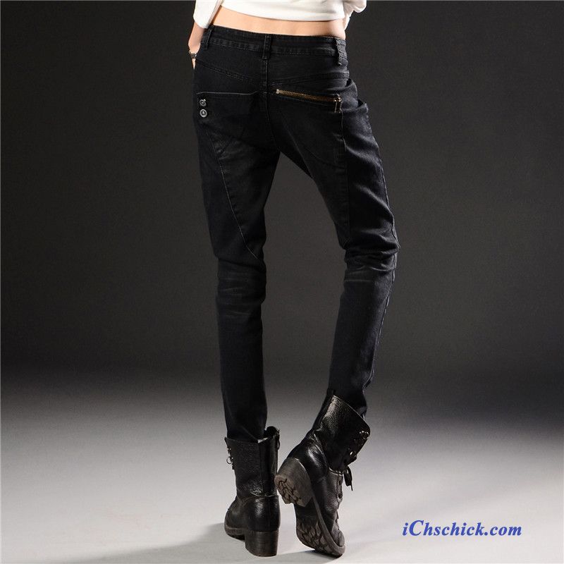 Skinny Jeans Zerrissen, Jeans Damen Online Shop Verkaufen