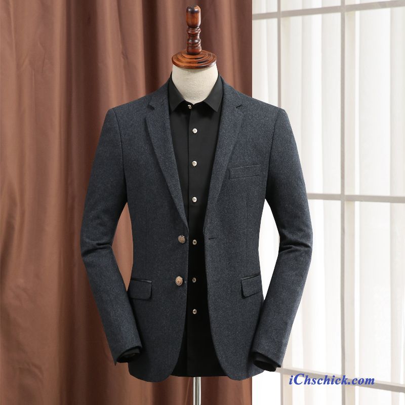 Stylische Herren Anzüge Blau, Hochzeitsblazer Herren Weiß Billig