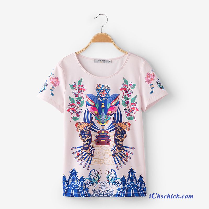 T Shirt Mit Knopfleiste Damen Farbig, T Shirt Mode Damen Verkaufen