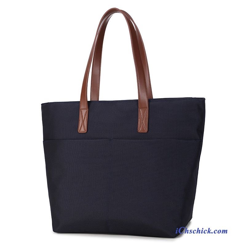 Tasche Blau Leder, Henkeltaschen Damen Leder Günstig