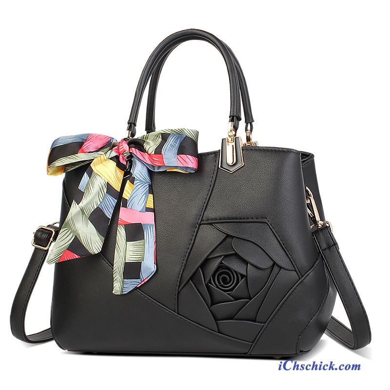 Taschen Handtaschen Einfach Allgleiches Mode Das Neue Frühling Schwarz Kaufen