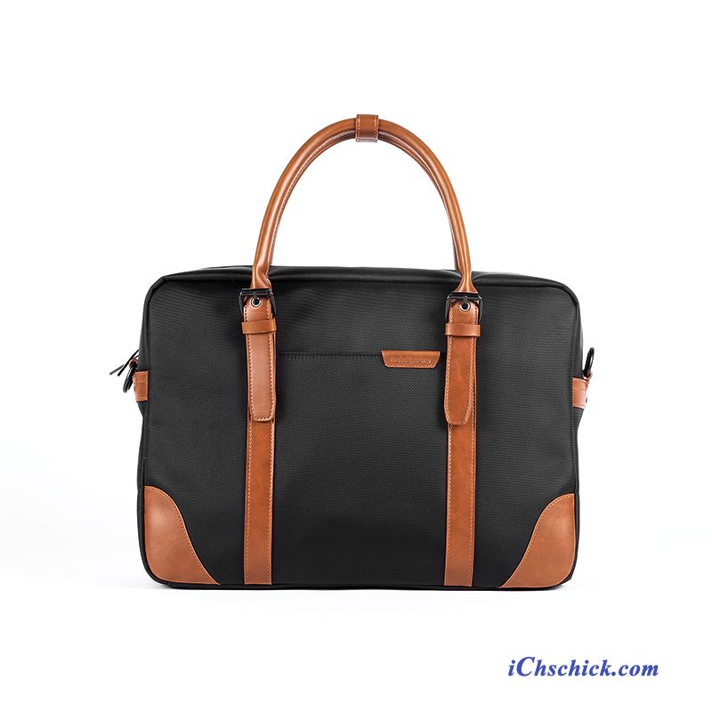 Taschen Handtaschen Laptoptasche Messenger-tasche Aktentasche Canvastasche Herren Schwarz Verkaufen