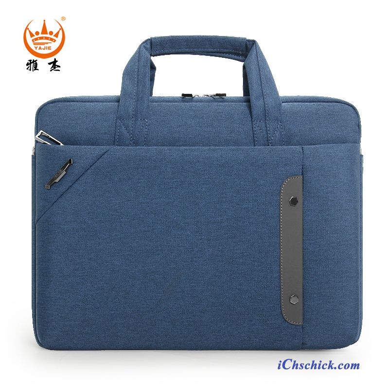 Taschen Handtaschen Laptoptasche Schultertaschen Geschäft Kreuzung Messenger-tasche Blau Kaufen