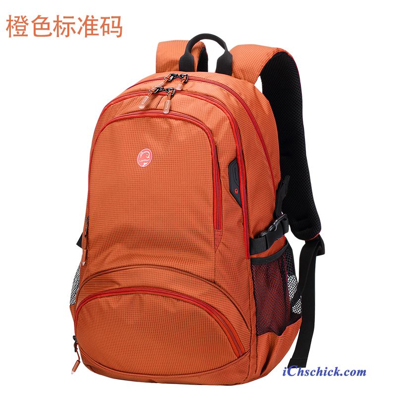 Taschen Reisetasche Sport Tourismus Hohe Kapazität Rucksäcke Gepäck Orange Angebote
