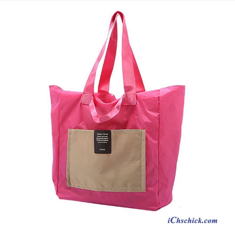 Taschen Reisetasche Tragbar Licht Einfach Schultertaschen Schön Rosa Bestellen
