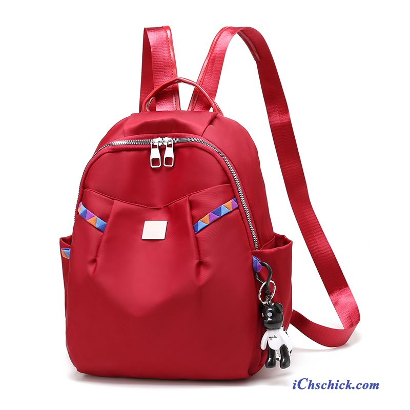 Taschen Rucksäcke Allgleiches Rucksack Ultra-leicht Sommer Oxford-tuch Rot Günstige
