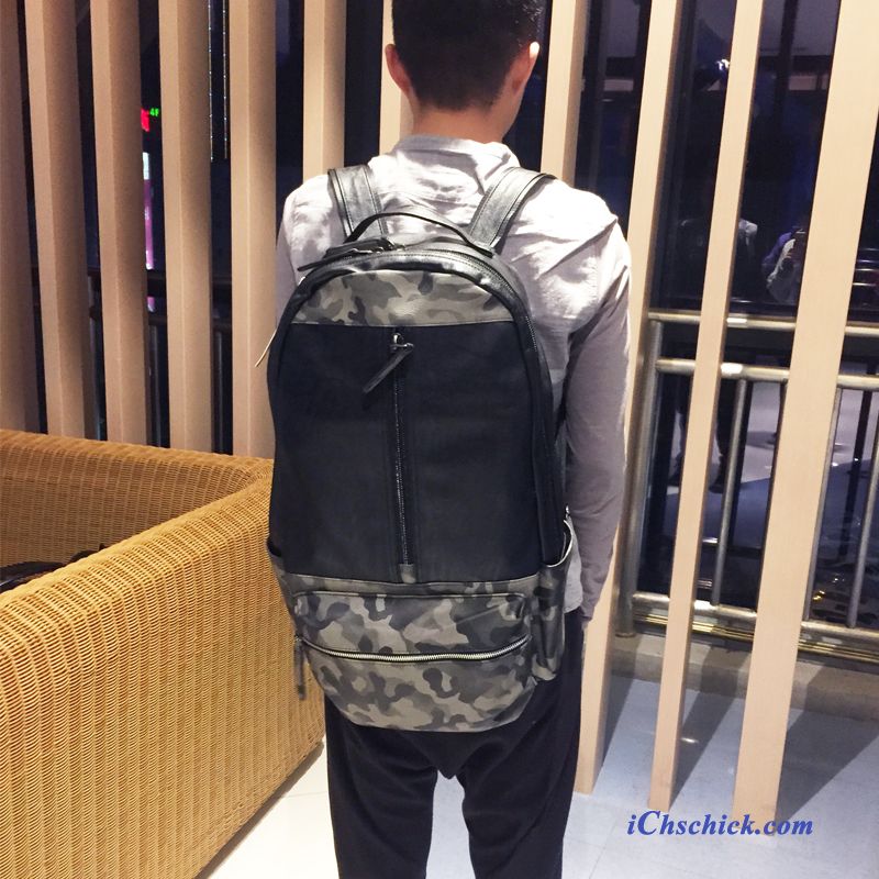 Taschen Rucksäcke Das Neue Rucksack Mode Reise Hohe Kapazität Camouflage Schwarz Billige