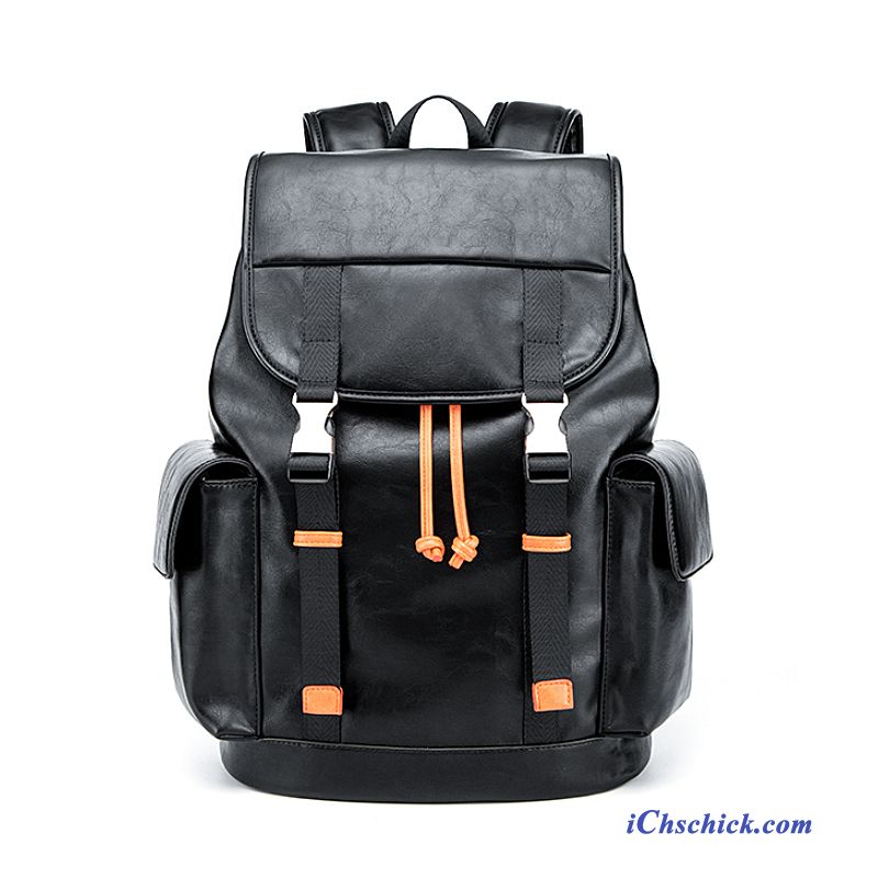 Taschen Rucksäcke Laptoptasche Trend Jugend Einfach Rucksack Schwarz Verkaufen