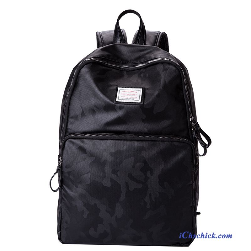 Taschen Rucksäcke Rucksack Schüler Laptoptasche Trend Das Neue Camouflage Schwarz Verkaufen