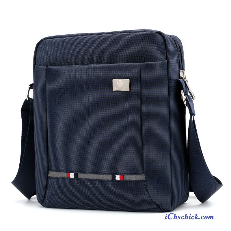 Taschen Umhängetaschen Oxford-tuch Messenger-tasche Rucksäck Klein Geschäft Dunkelblau Billige