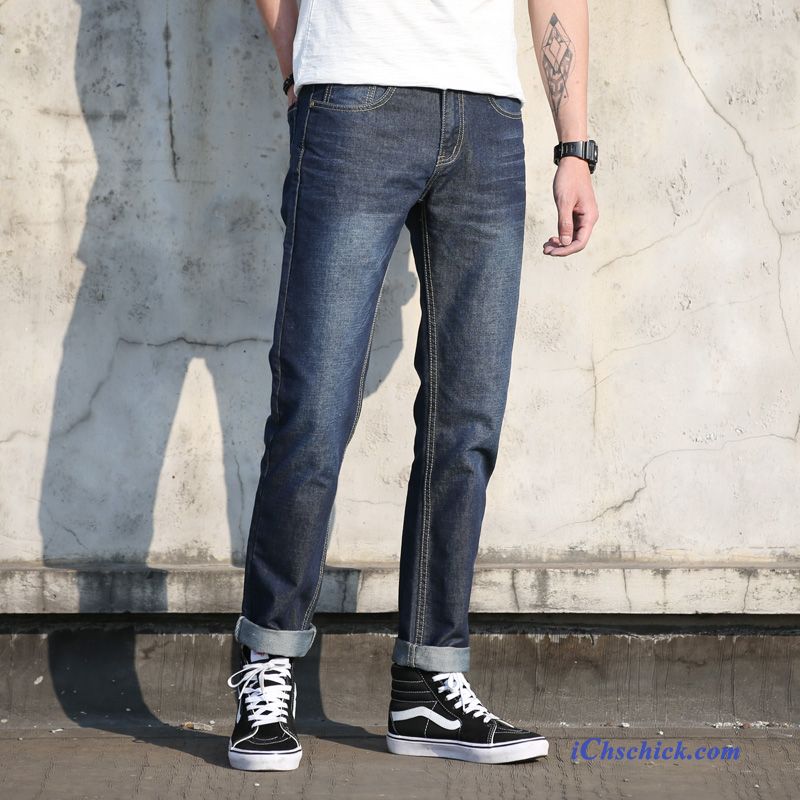 Vintage Jeans Herren Hellrot, Hosen Herren Jeans Günstig